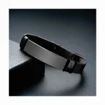 Negro 08 Pulsera Color Negro