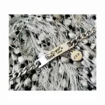 esclava04 Manilla acero inoxidable personalizada grabada en láser