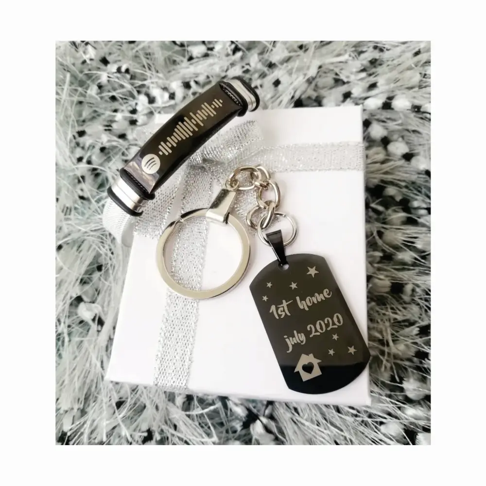 LLAVERO PULSERA 02 Color negro