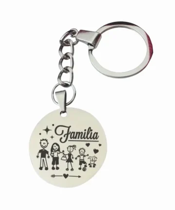 Llavero personalizado grabado en láser