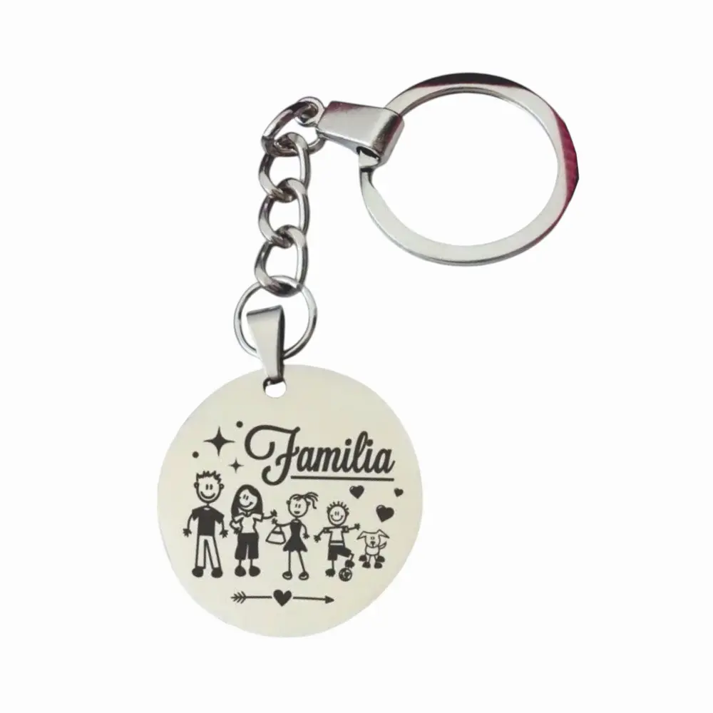 LLAVERO 02 Llavero personalizado grabado en láser