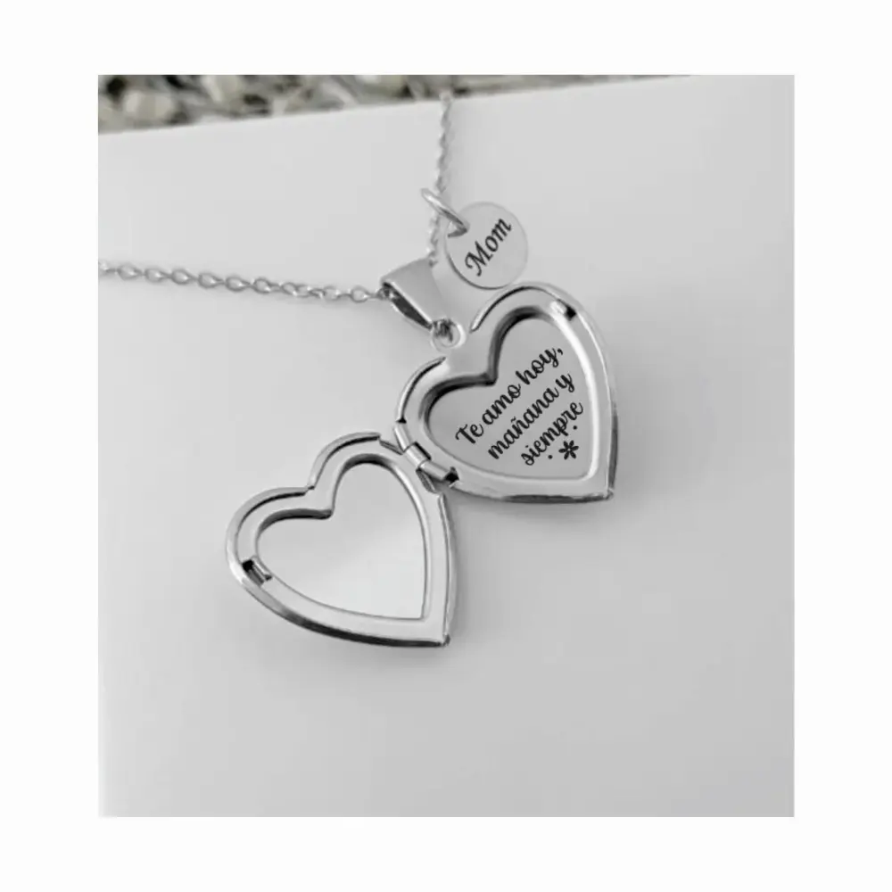 RELI 01AF Collar Relicario con dije Personalizado