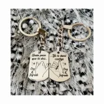 02 juego llavero plateados