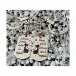 06 juego llavero plateados