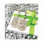 07 juego llavero plateados