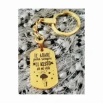 dorada 05 llavero dorado