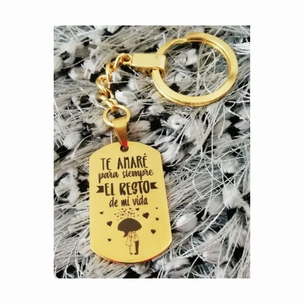 dorada 05 llavero dorado