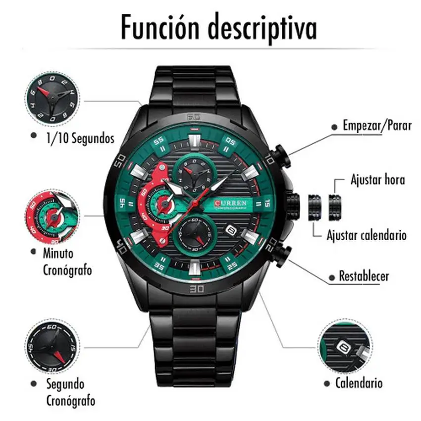 AB03 Reloj Curren 8402 Hombre