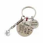 002 Llavero personalizado grabado en láser