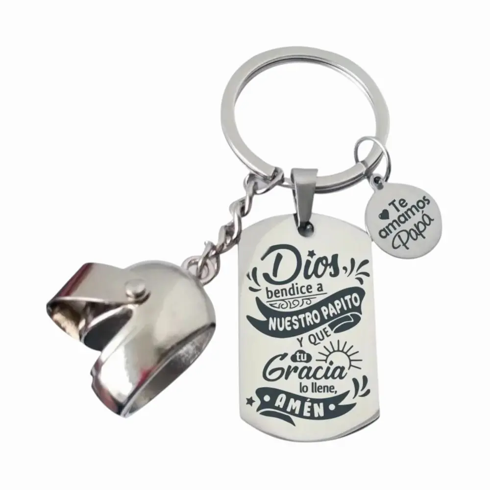 01 Llavero personalizado grabado en láser