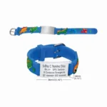 01g Manilla para niño id datos grabada en láser