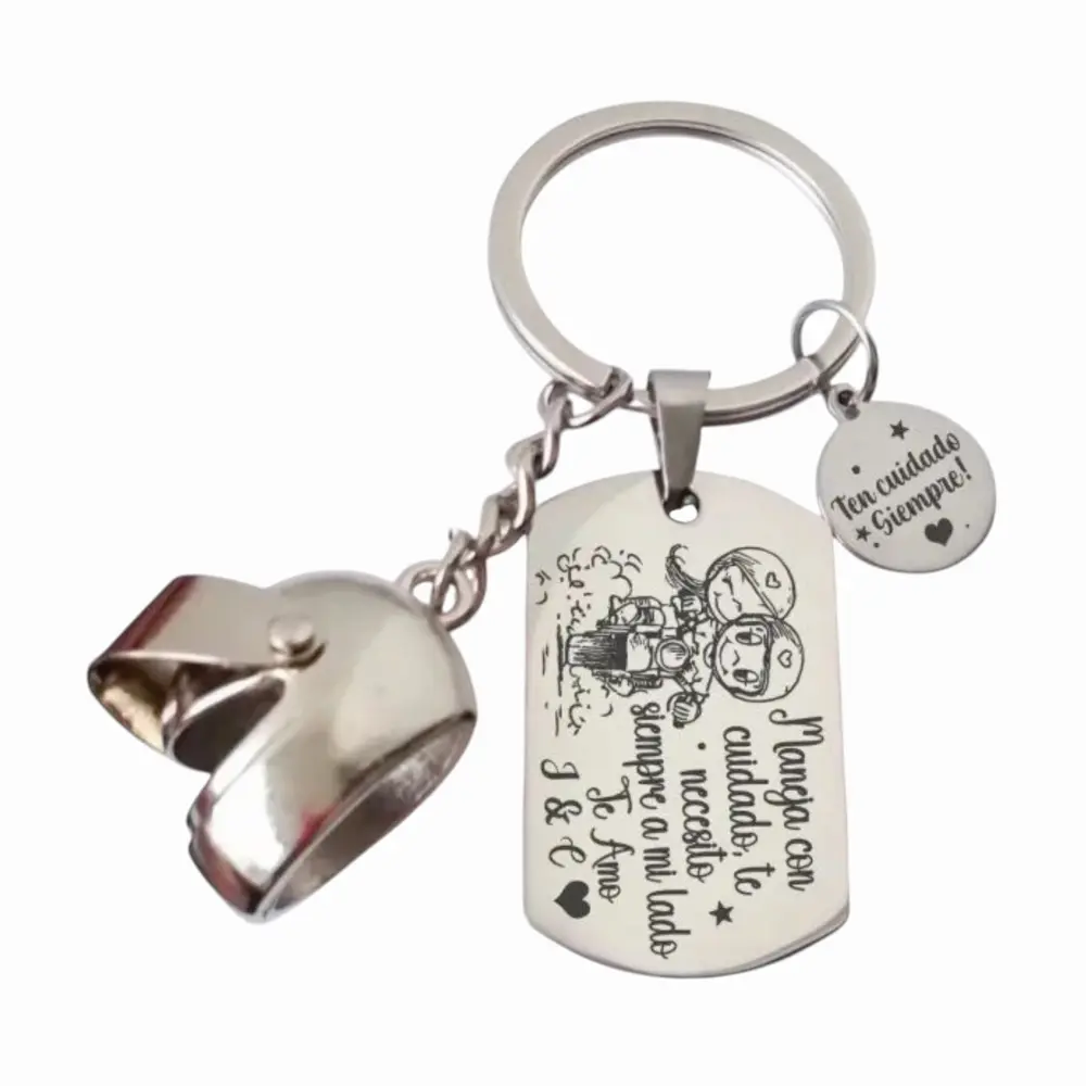 04 Llavero personalizado grabado en láser