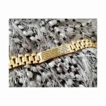 ACERO04 Pulsera Manilla identificación, grabada con tus datos personales en Distribuciones Santander