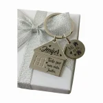 CASA 01 llavero casa dije redondo