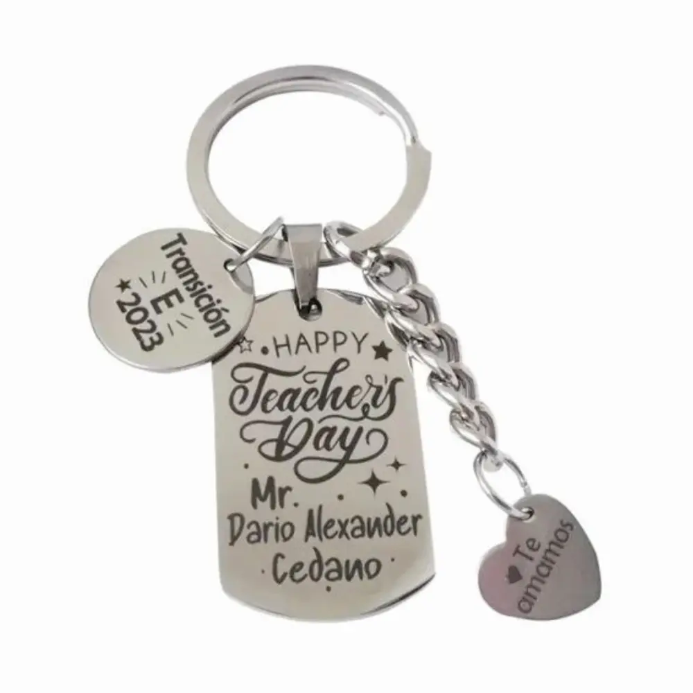 DIJES Llavero personalizado grabado en láser