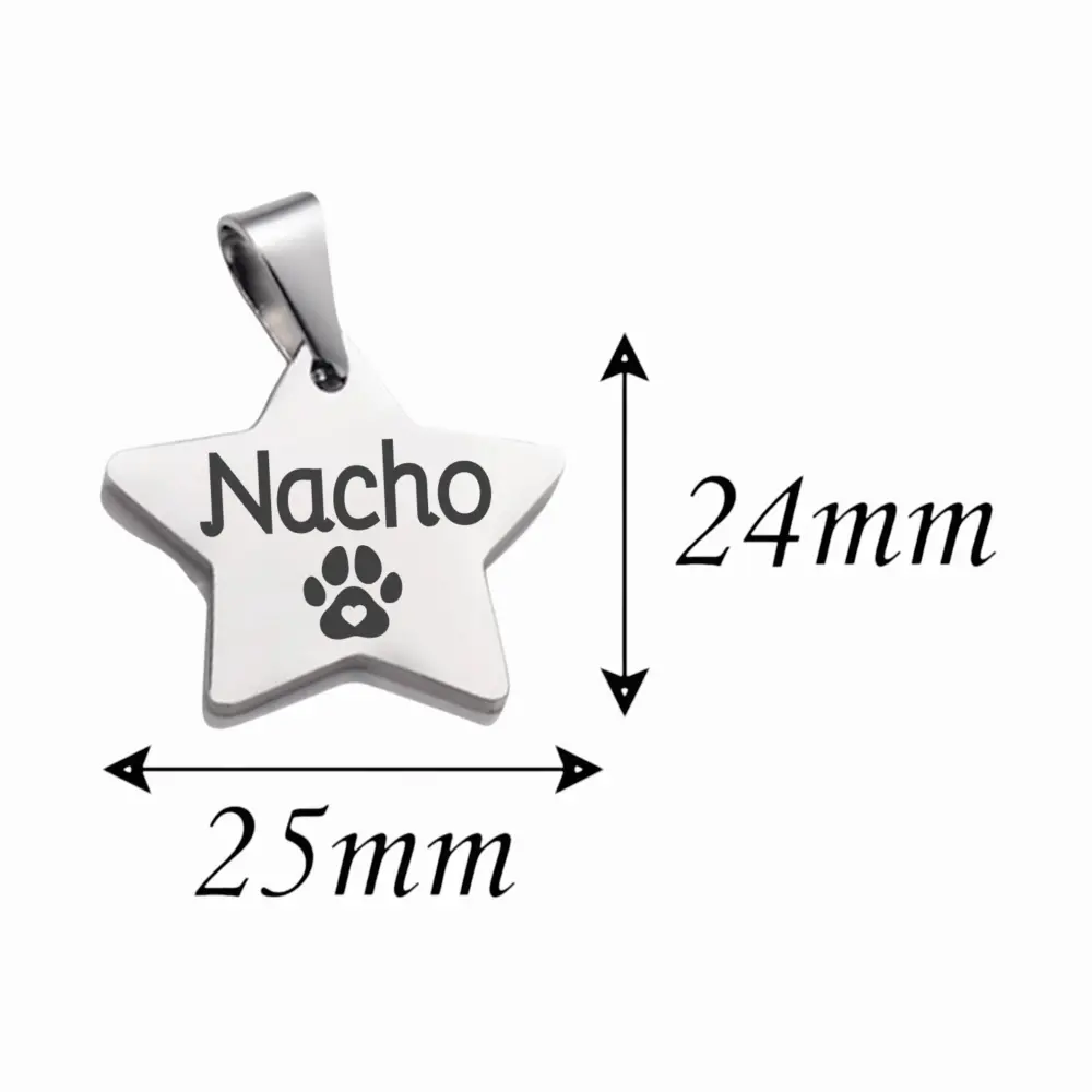 ESTRELLAPL03 estrella plata medidas