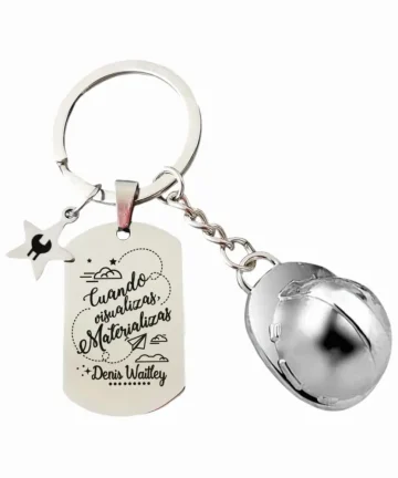 Llavero personalizado grabado en láser