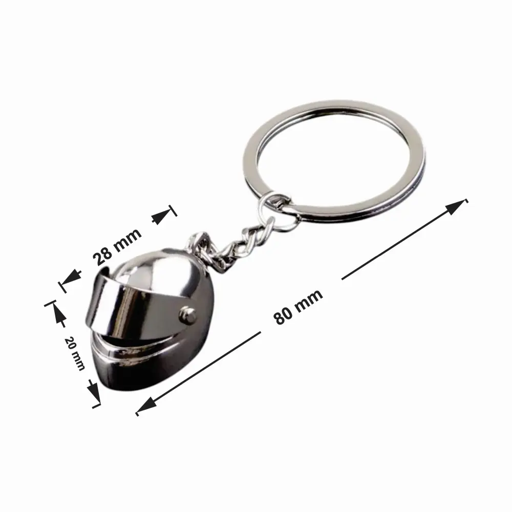 MEDIDA llavero casco