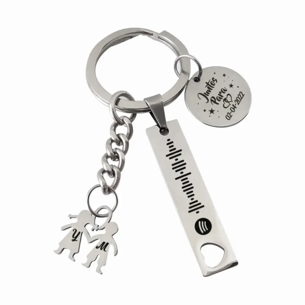 MODELO 02 Llavero personalizado grabado en láser