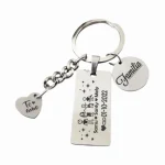 PLACAS02 Llavero personalizado grabado en láser