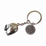 PLATA Llavero personalizado grabado en láser