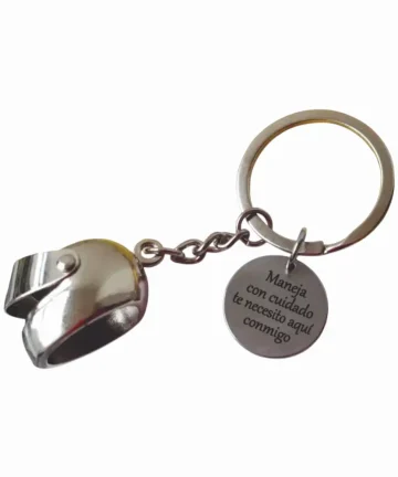 Llavero personalizado grabado en láser