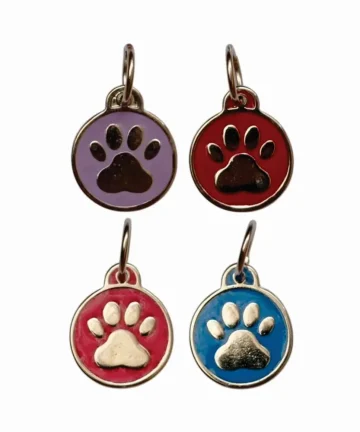 Placas identificación para mascotas perros gatos acero anti-pérdida mascotas