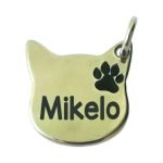 blanco 03 identificación para mascotas perros gatos acero anti-pérdida mascotas