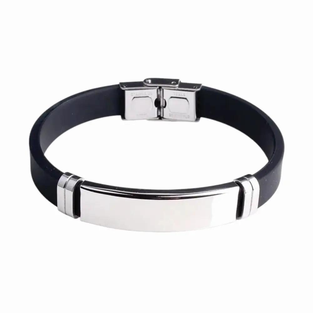 blanco01 Pulsera Manilla Sin Grabar en Blanco